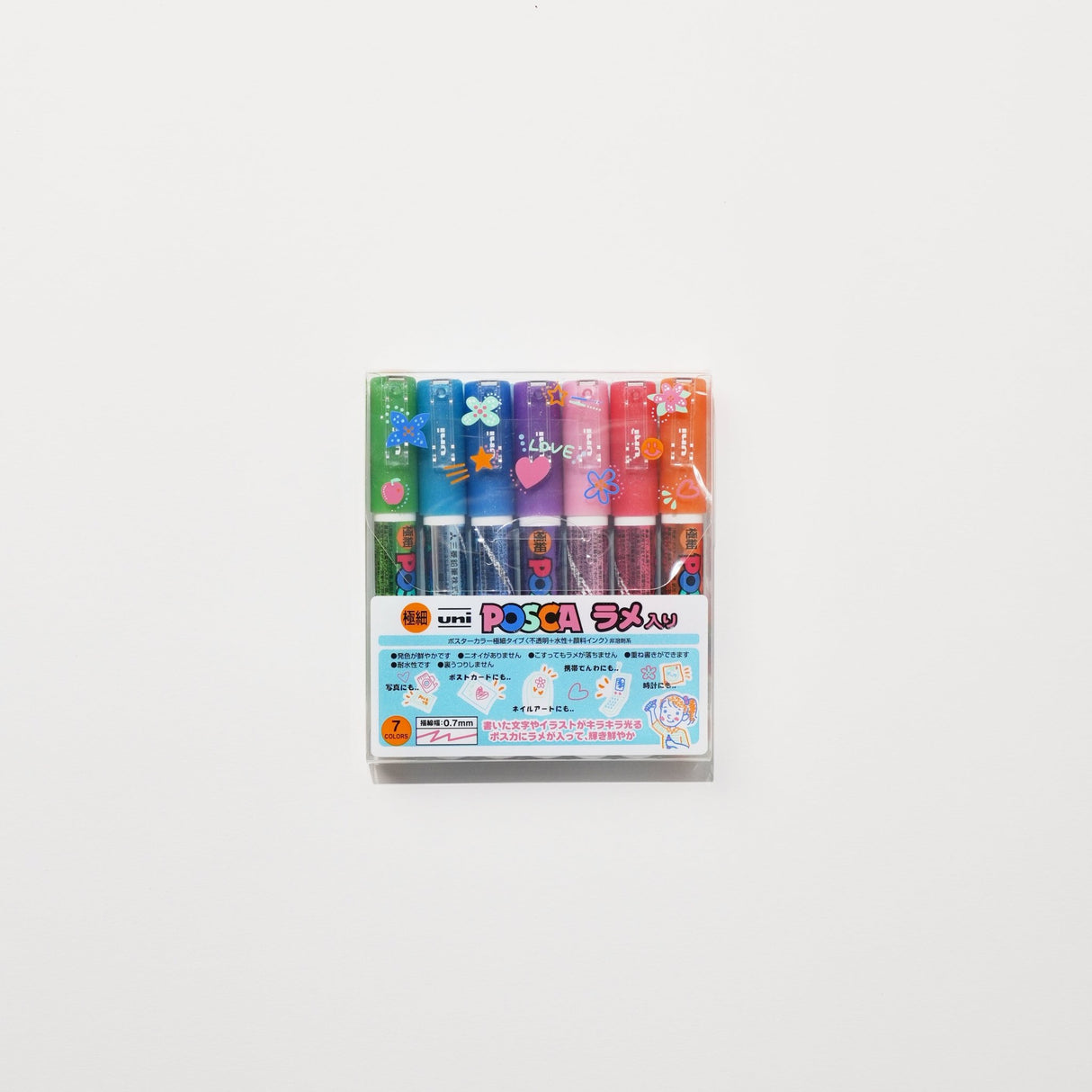 POSCA Marker Glitter / uni Mitsubishi Pencil - bungu