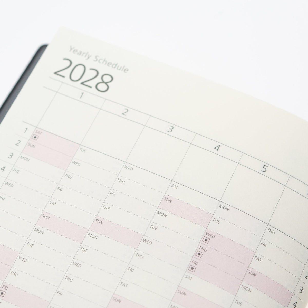 PRD A5 Slim Diary 2027 / MIDORI - bungu