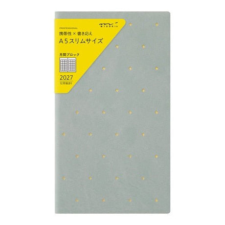 PRD A5 Slim Diary 2027 / MIDORI - bungu