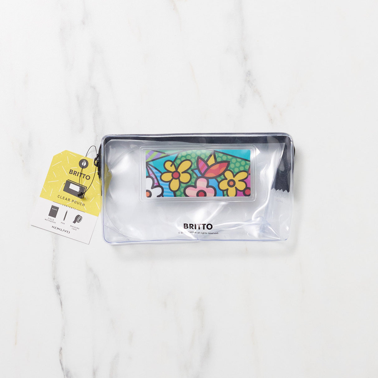 [Production - Used] BRITTO Clear Pouch / KOKUYO - bungu