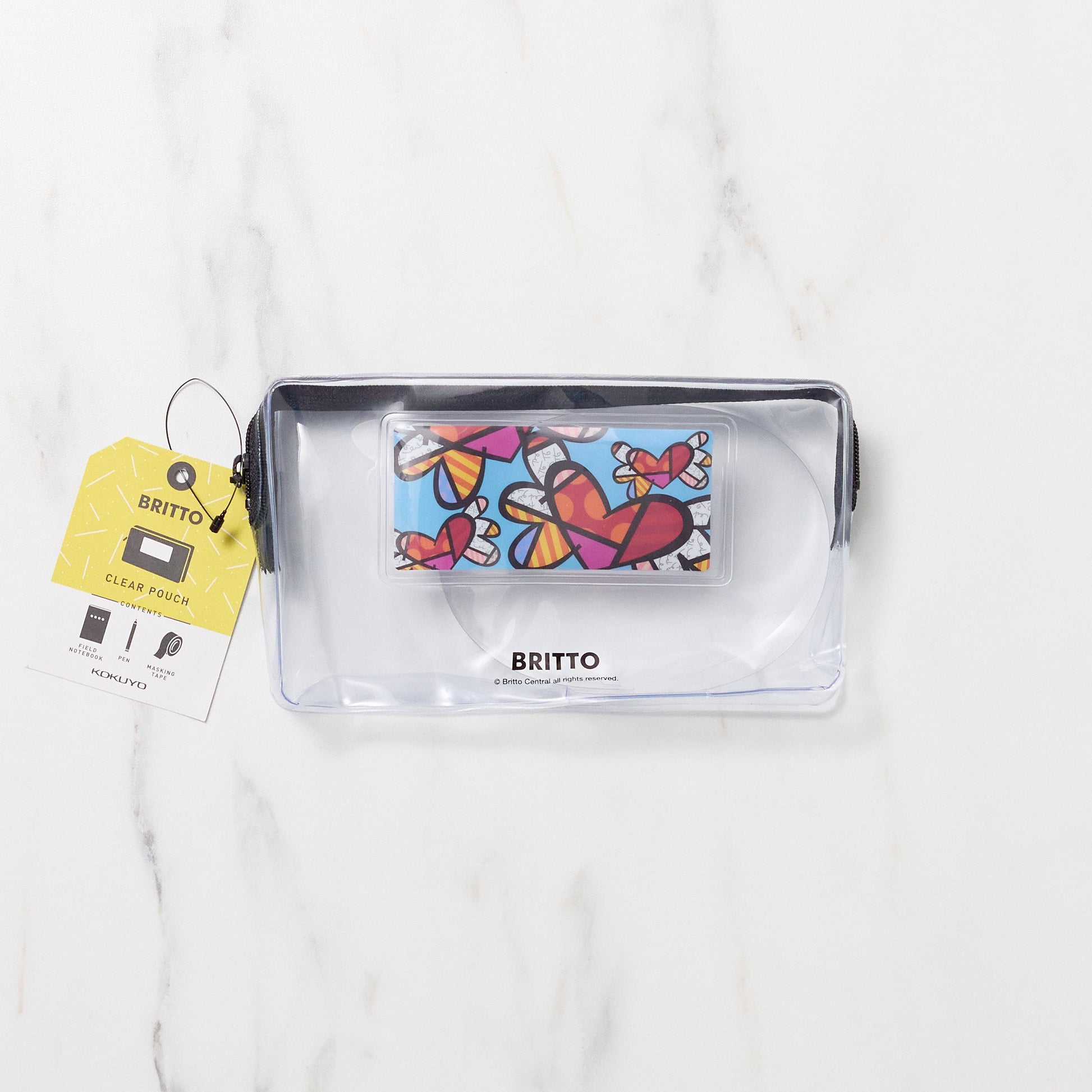 [Production - Used] BRITTO Clear Pouch / KOKUYO - bungu