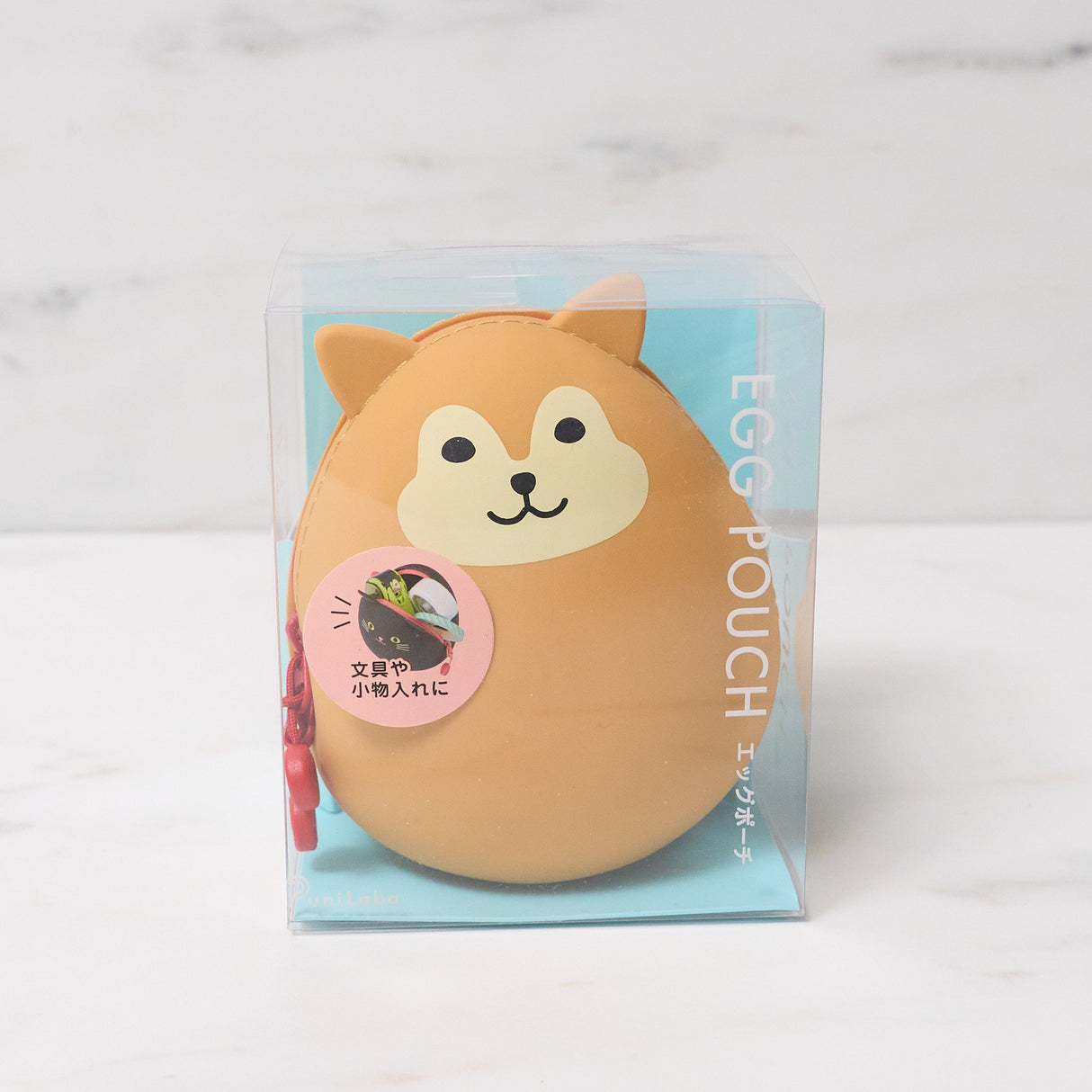 [Production - Used] PuniLabo Nekorobi Egg Pouch Case / LIHIT LAB - bungu