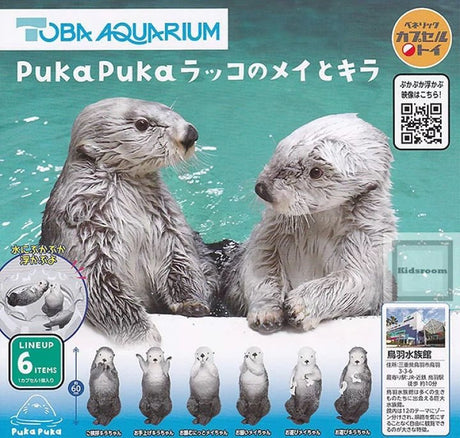 PukaPuka Sea Otters Mei & Kira Gacha Capsule - bungu