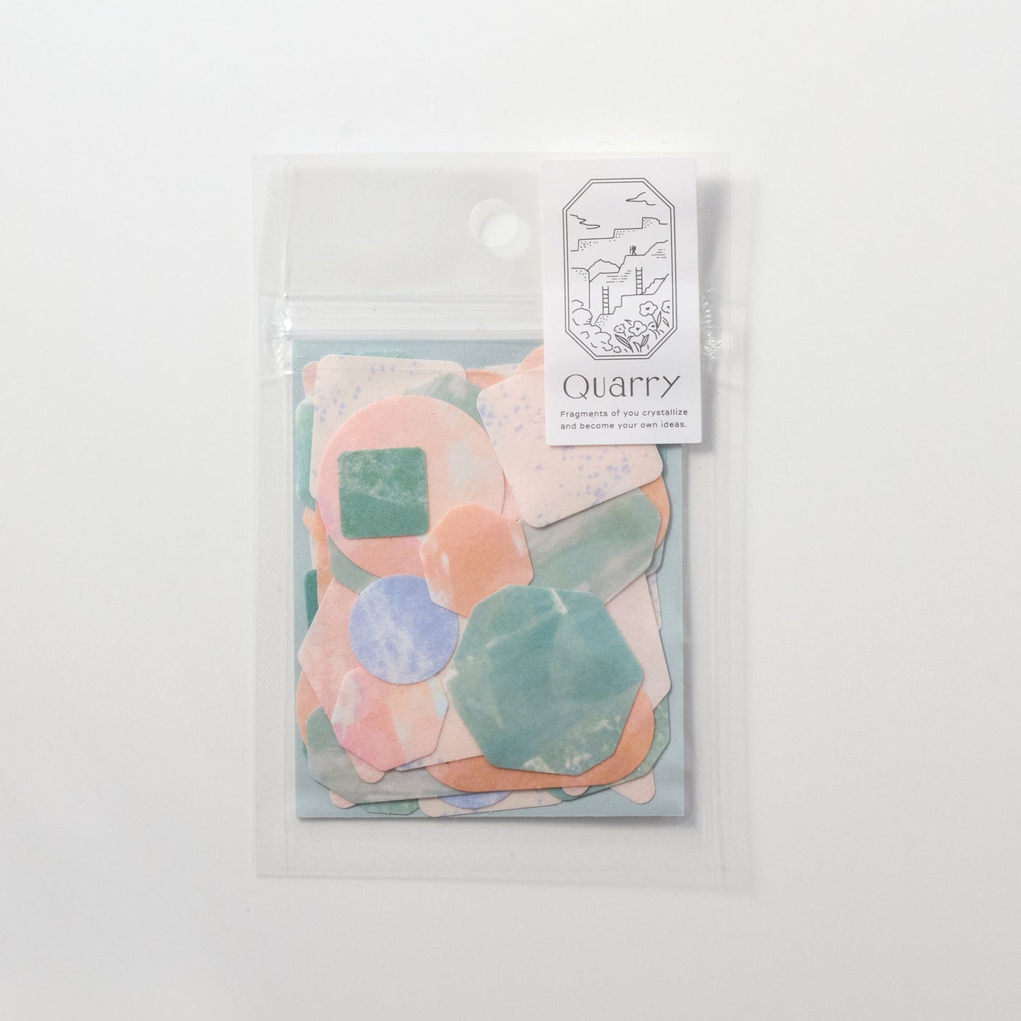 Quarry Stone Seal Stickers / Iroha - bungu