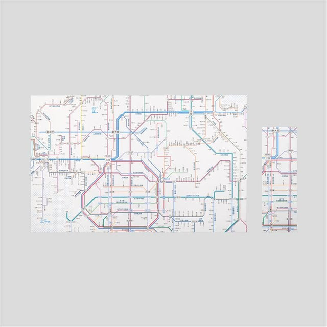 Railway Route Map Book Cover / Tokyo Cartographic - bungu
