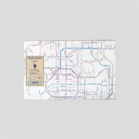 Railway Route Map Book Cover / Tokyo Cartographic - bungu