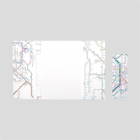 Railway Route Map Book Cover / Tokyo Cartographic - bungu