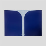 Railway Route Map Clear File Kansai Japanese Blue / Tokyo Cartographic - bungu