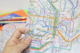 Railway Route Map Clear File Metropolitan Area / Tokyo Cartographic - bungu