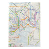 Railway Route Map Clear File Metropolitan Area / Tokyo Cartographic - bungu