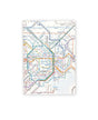 Railway Route Map Notebook A5 Tokyo Metropolitan Area / Tokyo Cartographic - bungu