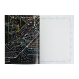 Railway Route Map Notebook A5 Tokyo Metropolitan Area / Tokyo Cartographic - bungu
