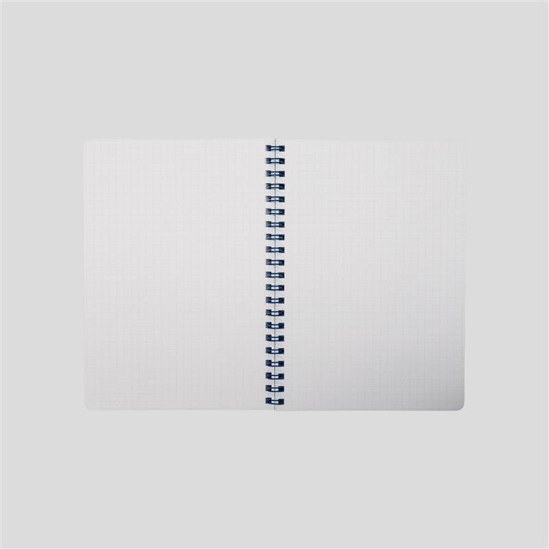 Railway Route Map Ring Notebook Kansai Japanese Blue / Tokyo Cartographic - bungu