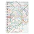 Railway Route Map Ring Notebook Metropolitan Area Japanese / Tokyo Cartographic - bungu