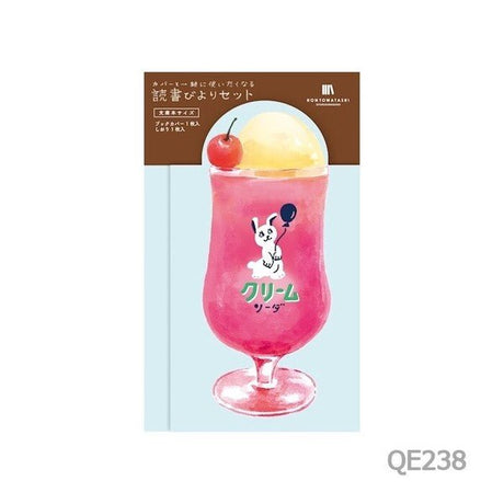 Reading Time Set Book Cover and Bookmark HONTOWATASHI / Furukawashiko - bungu