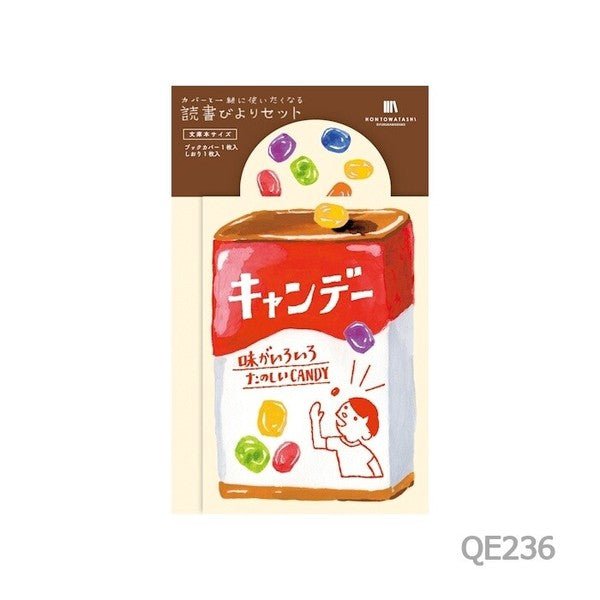 Reading Time Set Book Cover and Bookmark HONTOWATASHI / Furukawashiko - bungu