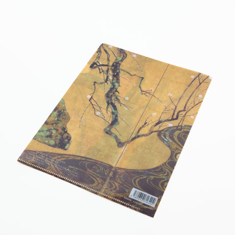 Red and White Plum Blossoms A5 Clear File / Benrido - bungu