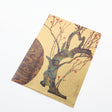 Red and White Plum Blossoms Gold Leaf A4 Clear File / Benrido - bungu