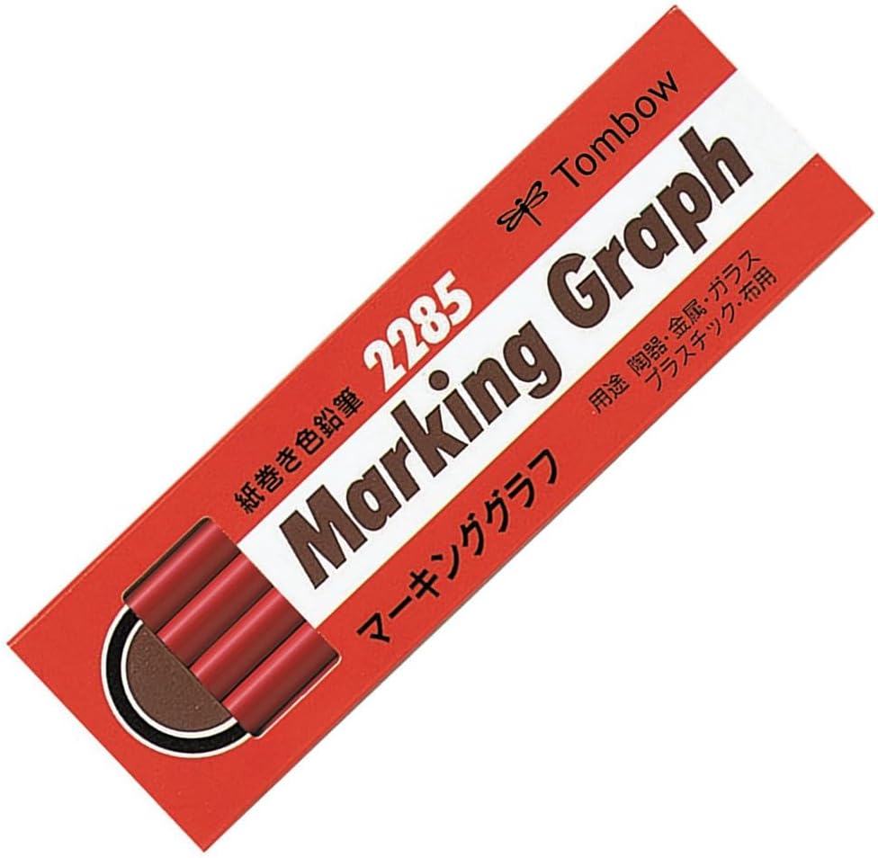 Marking Graph Paper-Wrapped Colored Pencil 12-Pack / Tombow