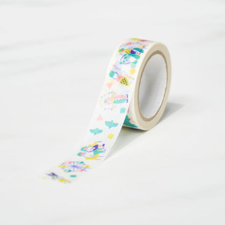 "Retro Diary" Masking Tape / Furukawa Shiko - bungu