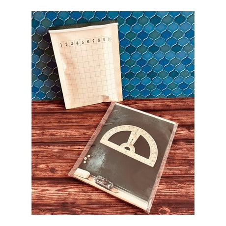 Retro Flat Paper Bags 10 - Pack / Kinokosya - bungu