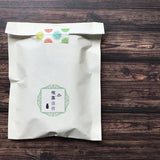 Retro Flat Paper Bags 10 - Pack / Kinokosya - bungu
