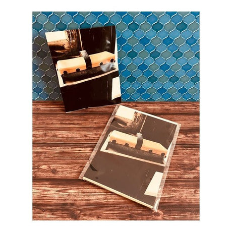 Retro Flat Paper Bags 10 - Pack / Kinokosya - bungu