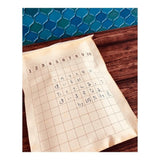 Retro Flat Paper Bags 10 - Pack / Kinokosya - bungu