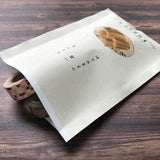 Retro Flat Paper Bags 10 - Pack / Kinokosya - bungu