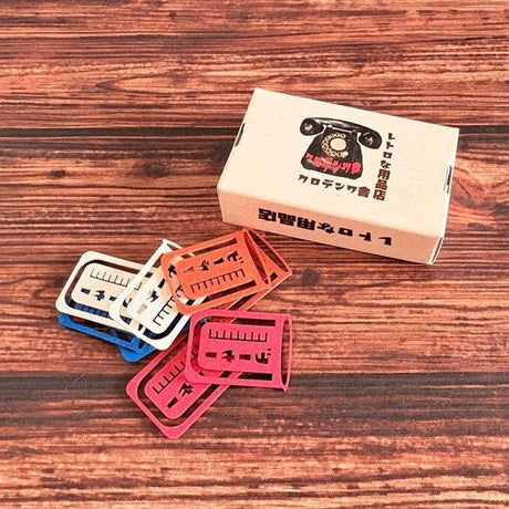 Retro Paper Clips 8 - Pack / Kinokosya - bungu