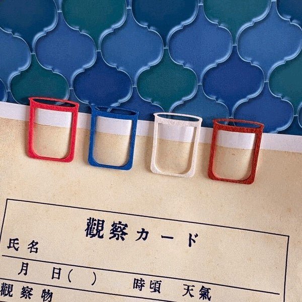 Retro Paper Clips 8 - Pack / Kinokosya - bungu