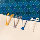 Retro Paper Clips 8 - Pack / Kinokosya - bungu