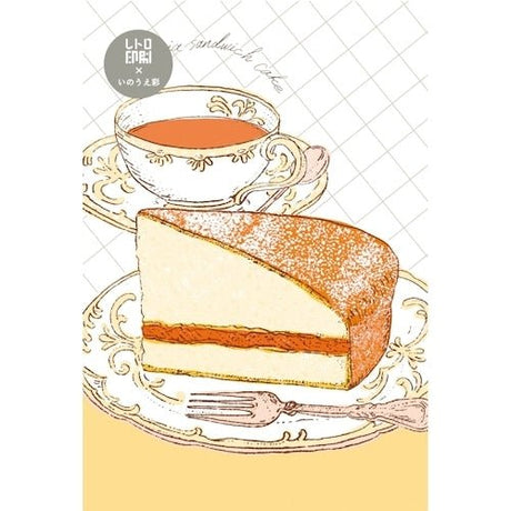 Retro Print Postcard Sweets Series / Furukawashiko - bungu