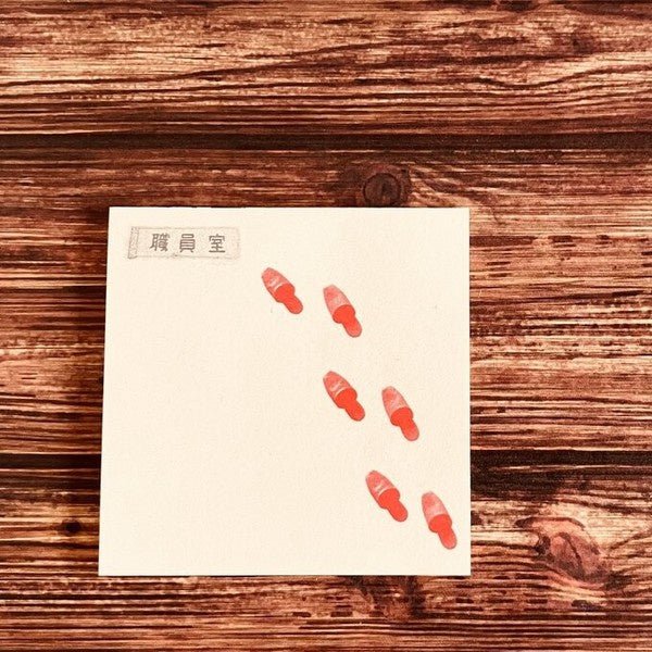 Retro Risograph Memo Pad Collection / Kinokosya - bungu