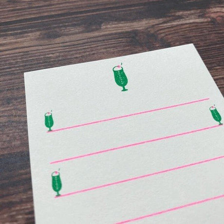 Retro Risograph Memo Pad Collection / Kinokosya - bungu