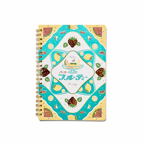 ROKKAKU × ob1toy Retro Post Foil - Stamped B6 Ring Notebook / ROKKAKU - bungu