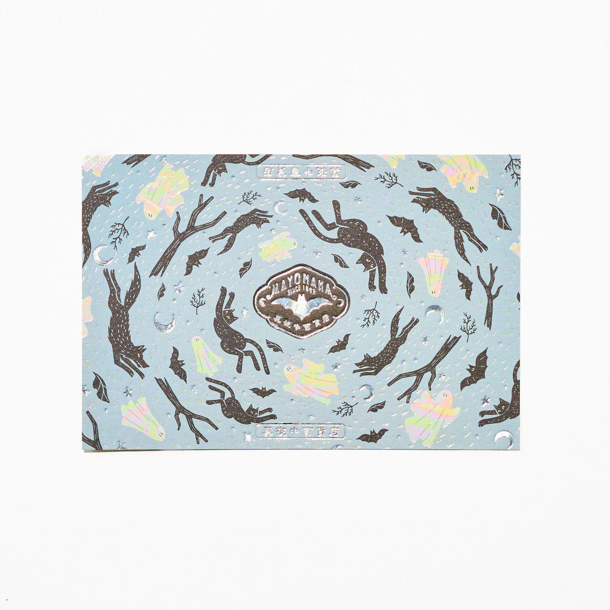 ROKKAKU x ob1toy Retro Postal Foil - Stamped Postcard / ROKKAKU - bungu