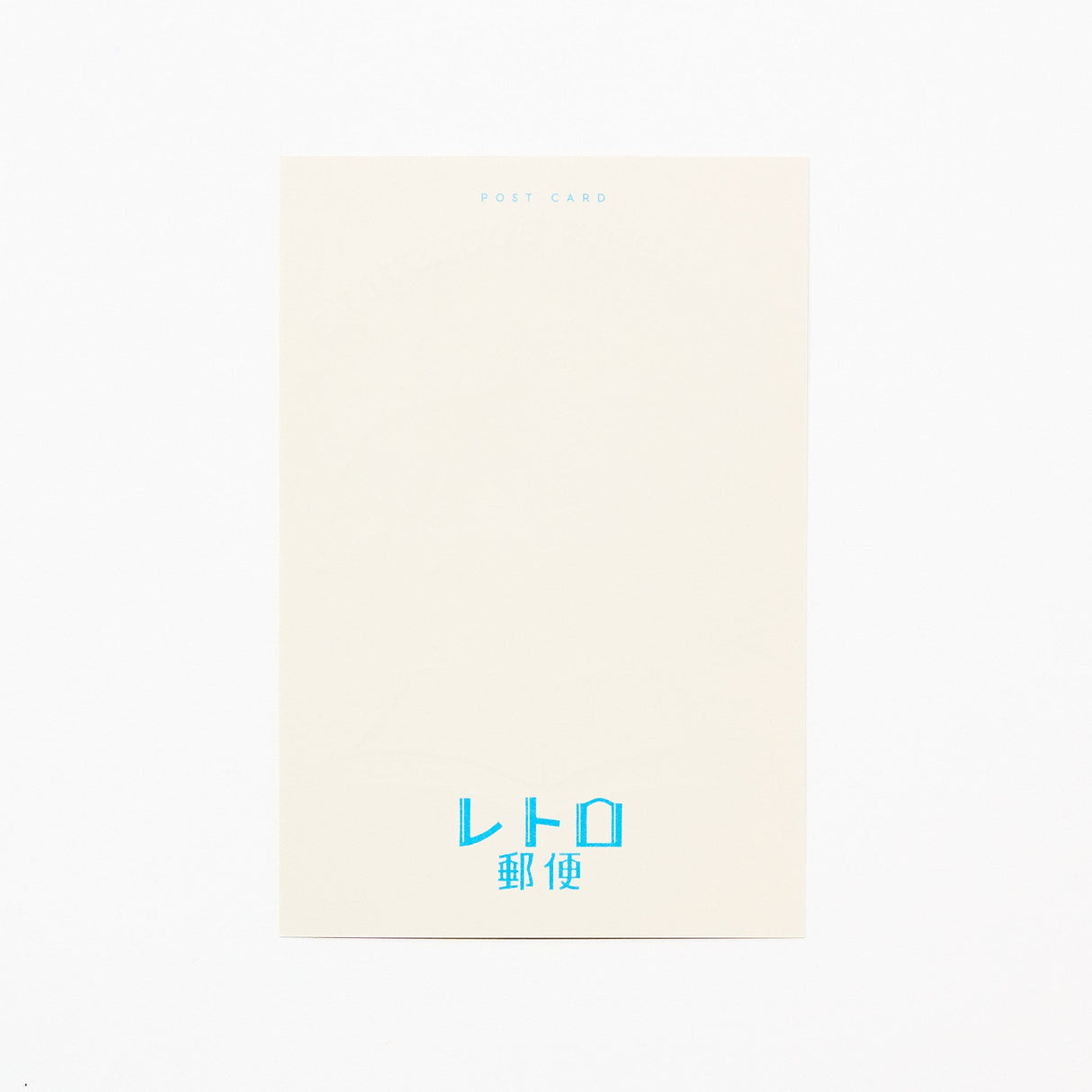 ROKKAKU x ob1toy Retro Postal Foil - Stamped Postcard / ROKKAKU - bungu