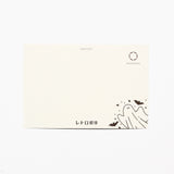 ROKKAKU x ob1toy Retro Postal Foil - Stamped Postcard / ROKKAKU - bungu