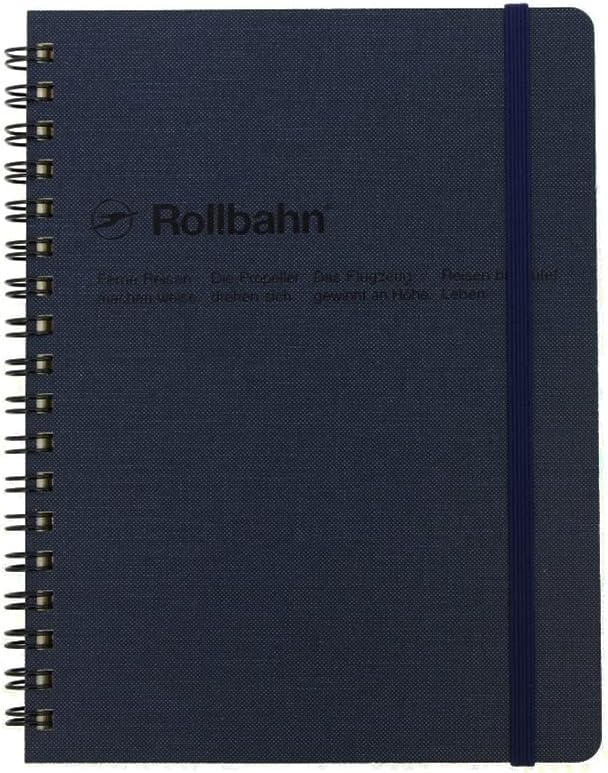 Rollbahn Notebook with Pockets Cap Martin / Delfonics - bungu