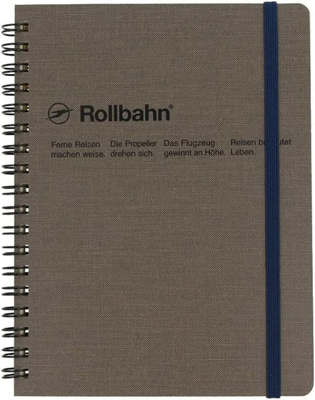 Rollbahn Notebook with Pockets Cap Martin / Delfonics - bungu