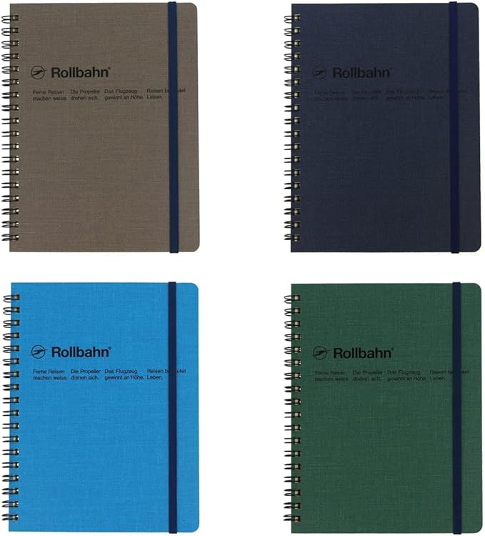 Rollbahn Notebook with Pockets Cap Martin / Delfonics - bungu