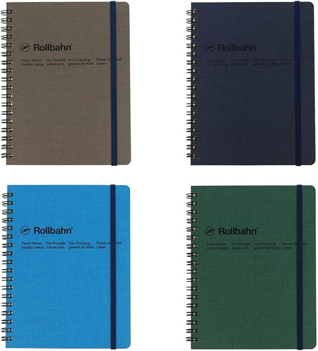 Rollbahn Notebook with Pockets Cap Martin / Delfonics - bungu