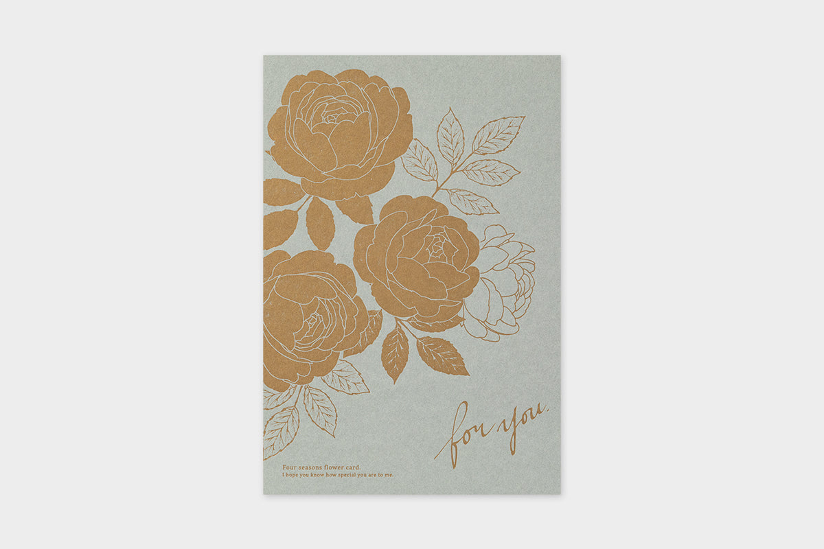 Art Touch Saori Iwasaki Letterpress Postcards / TOUCH & FLOW