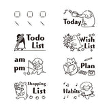 Rotary Dial Paintable Stamp / Midori DESIGNPHIL - bungu