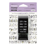 Rotary Dial Paintable Stamp / Midori DESIGNPHIL - bungu