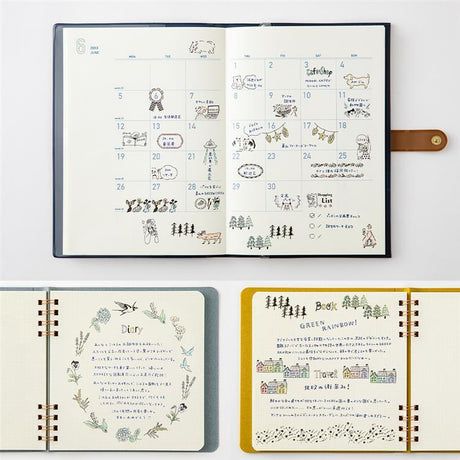 Rotary Dial Paintable Stamp / Midori DESIGNPHIL - bungu