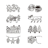 Rotary Dial Paintable Stamp / Midori DESIGNPHIL - bungu