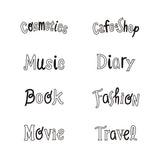 Rotary Dial Paintable Stamp / Midori DESIGNPHIL - bungu