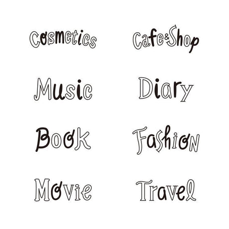 Rotary Dial Paintable Stamp / Midori DESIGNPHIL - bungu